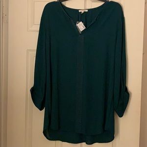 Dark green Maurice’s blouse